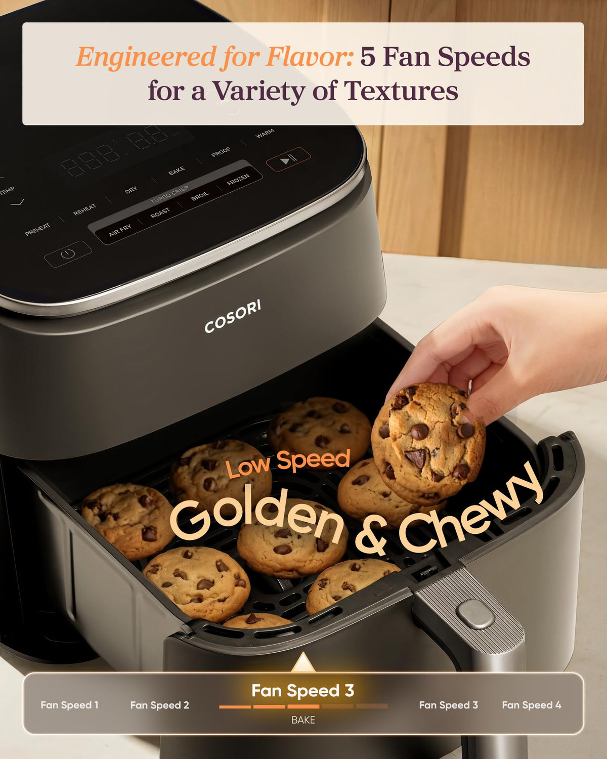 6 Qt Ceramic Coating Air Fryer D791116