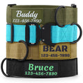 Tactical Dog Collar with Name and Phone Number P82910