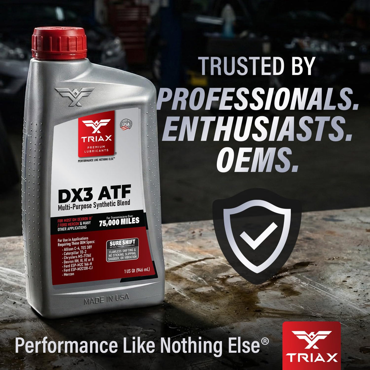 Multi-Purpose High Mileage Automatic Transmission Fluid (1 Quart) R184832
