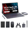 Android 13.0 10.4 Inch 16GB RAM 128GB ROM 2 in 1 Black Tablet L3102