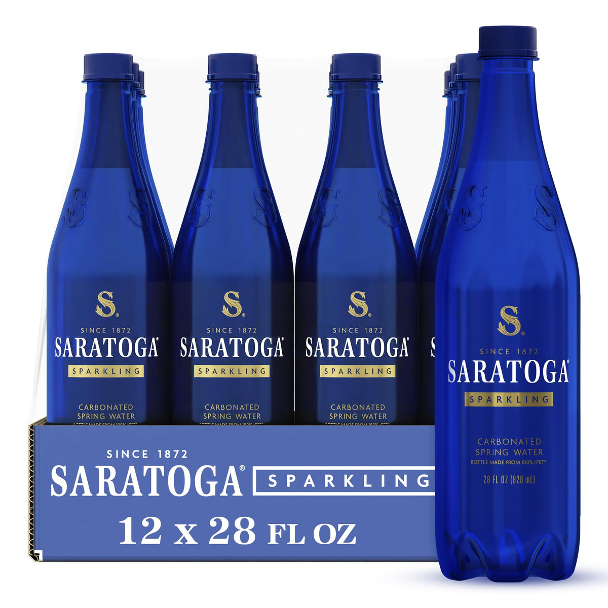 Sparkling Water Bottles 12-Pack 28 Fl Oz B951
