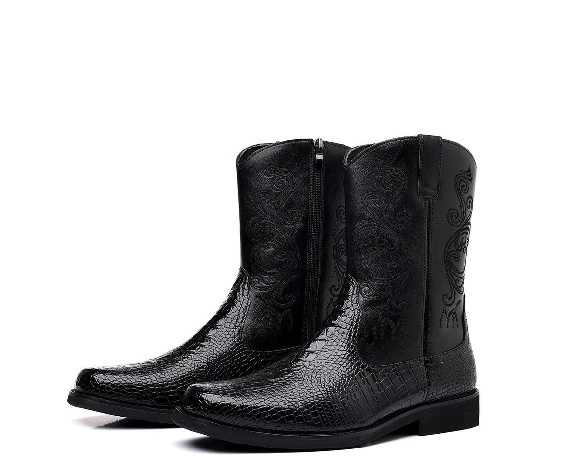 Crocodile Western Cowboy Boots K8834