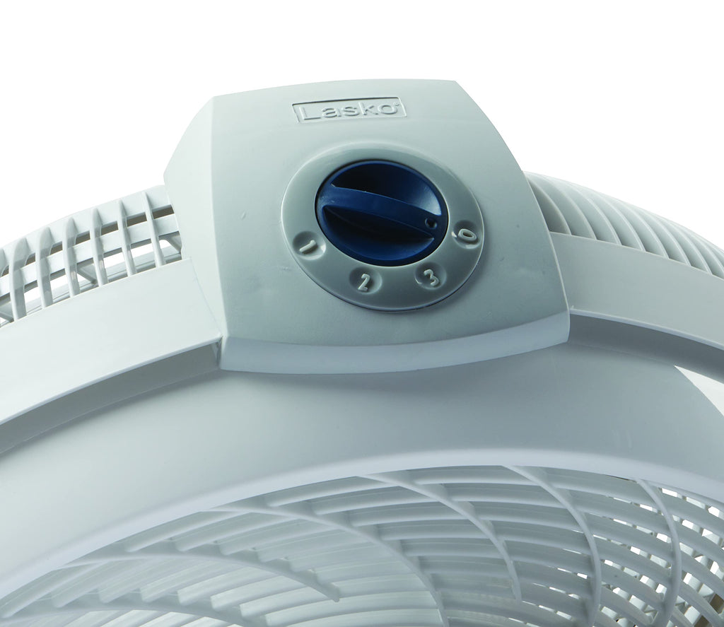 20 Inches 3 Speed White Pivoting Fan E832678
