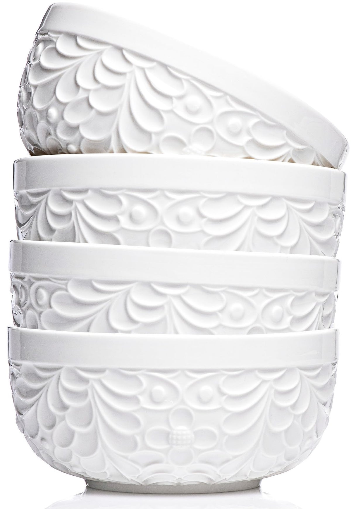 22 Oz Ceramic Bowls Set of 4 T10532
