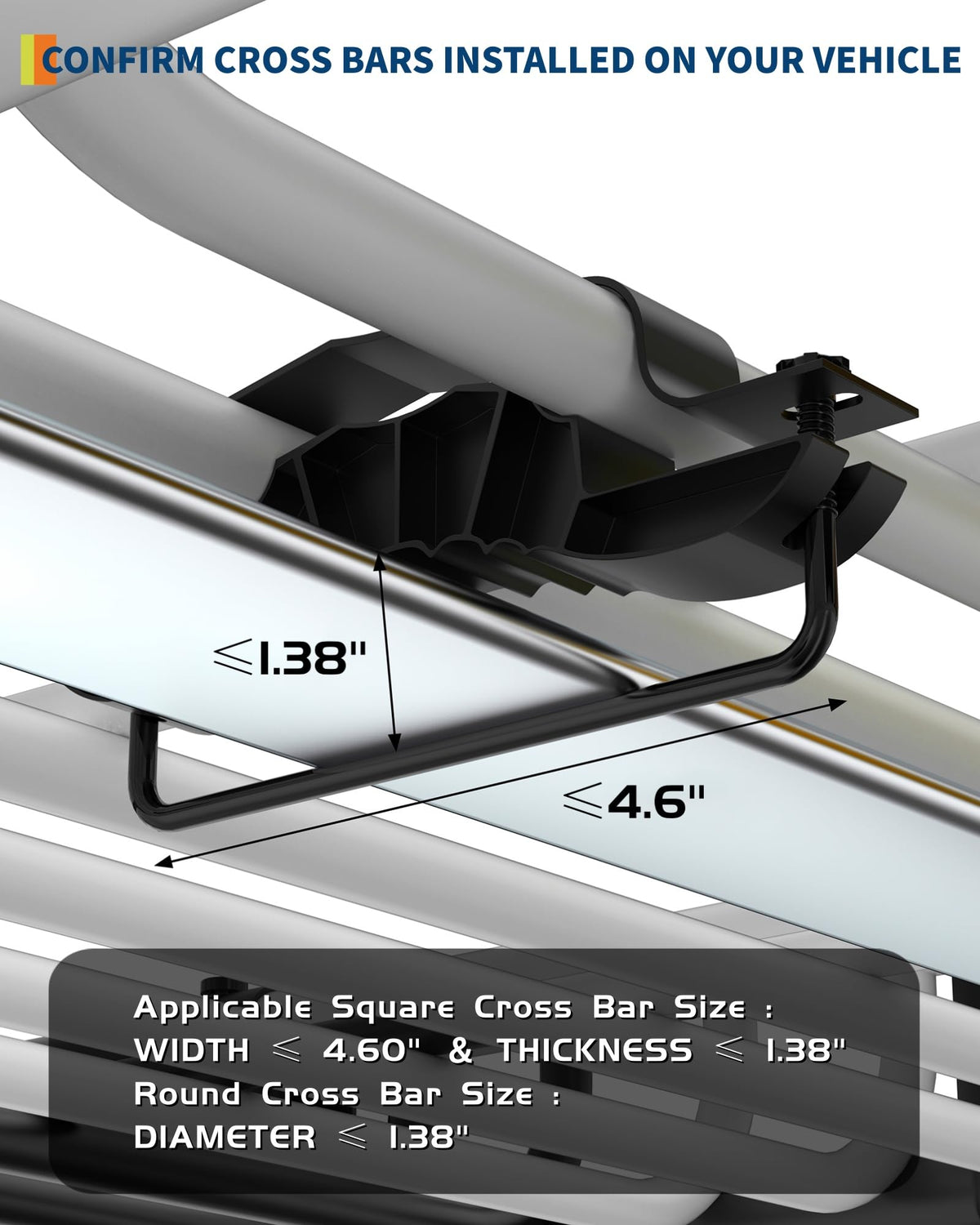 46" x 36" 200 Lbs Capacity Roof Rack Cargo Carrier Basket J88558