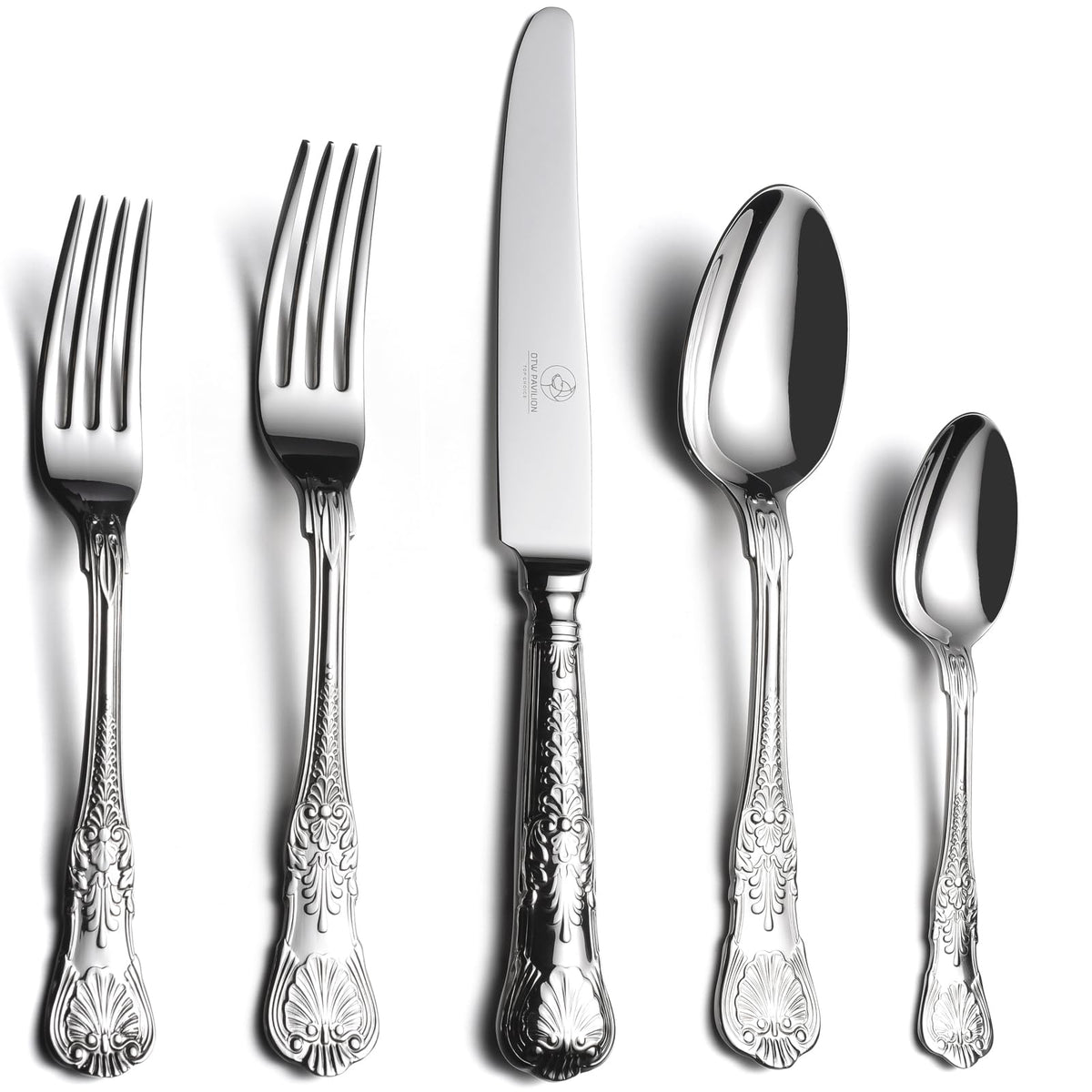 60 Piece 18 10 Stainless Steel Silverware Set H262