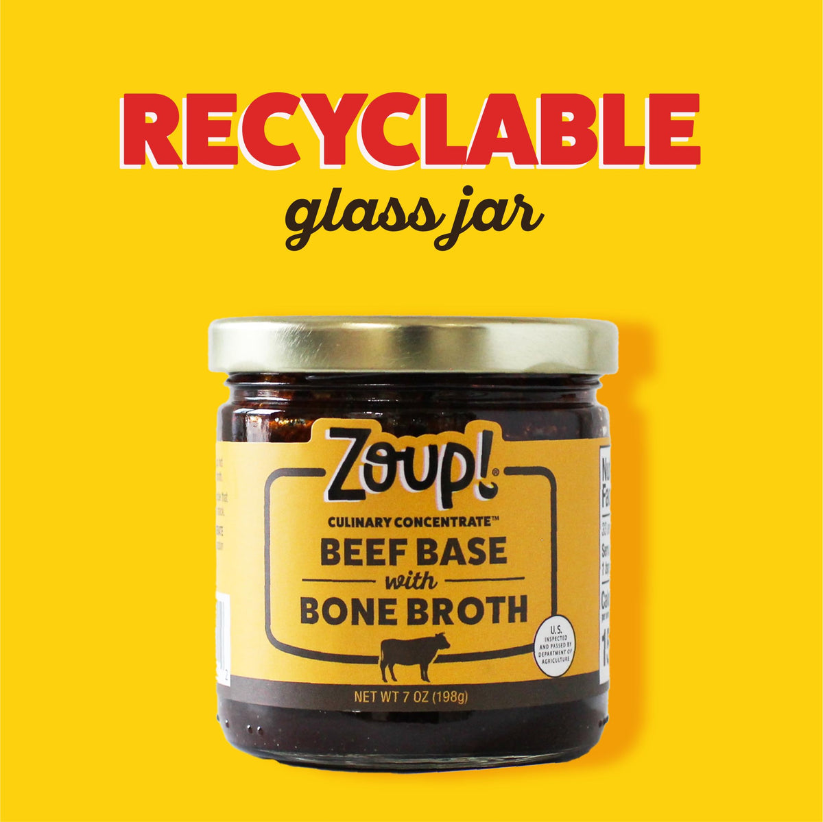 Beef Bone Broth Concentrate 7 Oz Y5895