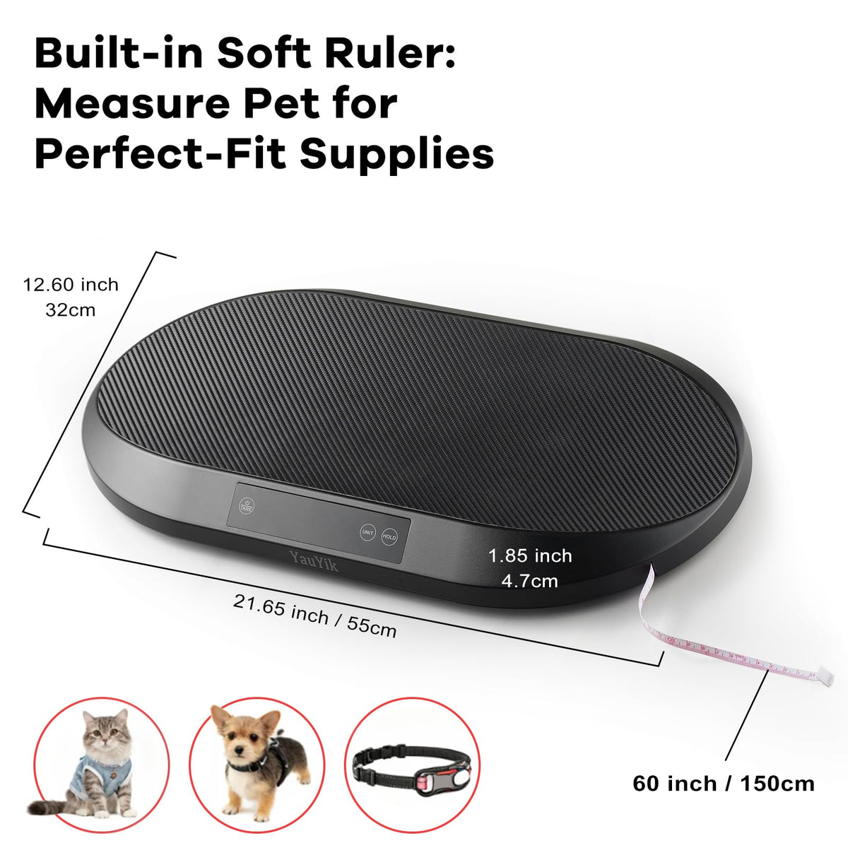 Baby Scale & Pet Scale with Tape Measure E910021