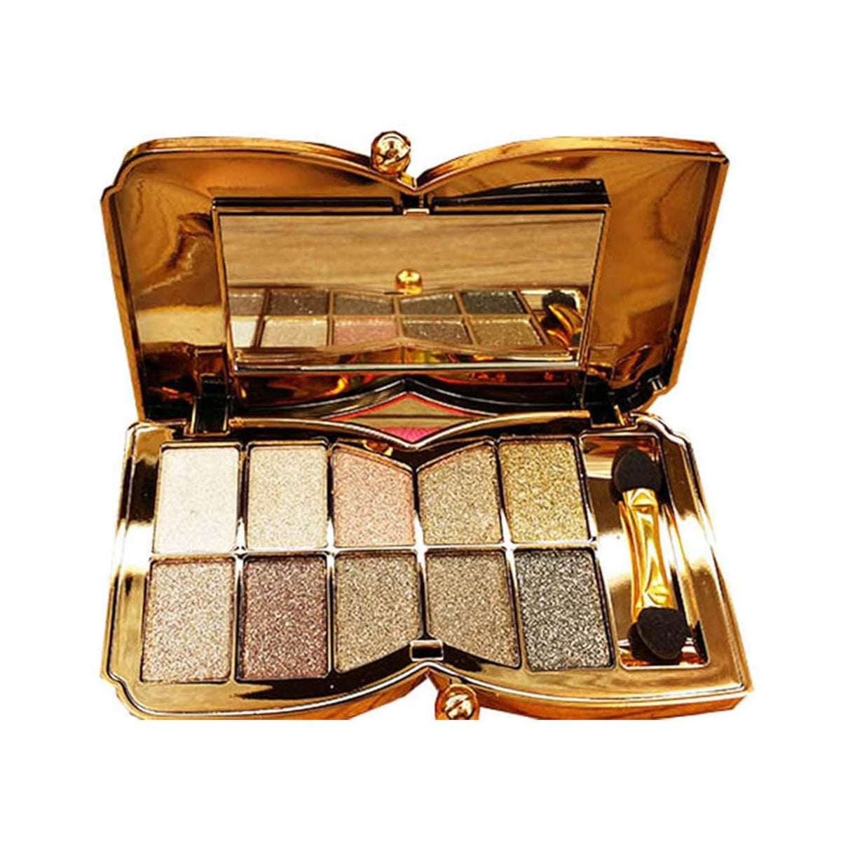 10 Colors Shimmer & Matte Glitter Eyeshadow Palette T6028