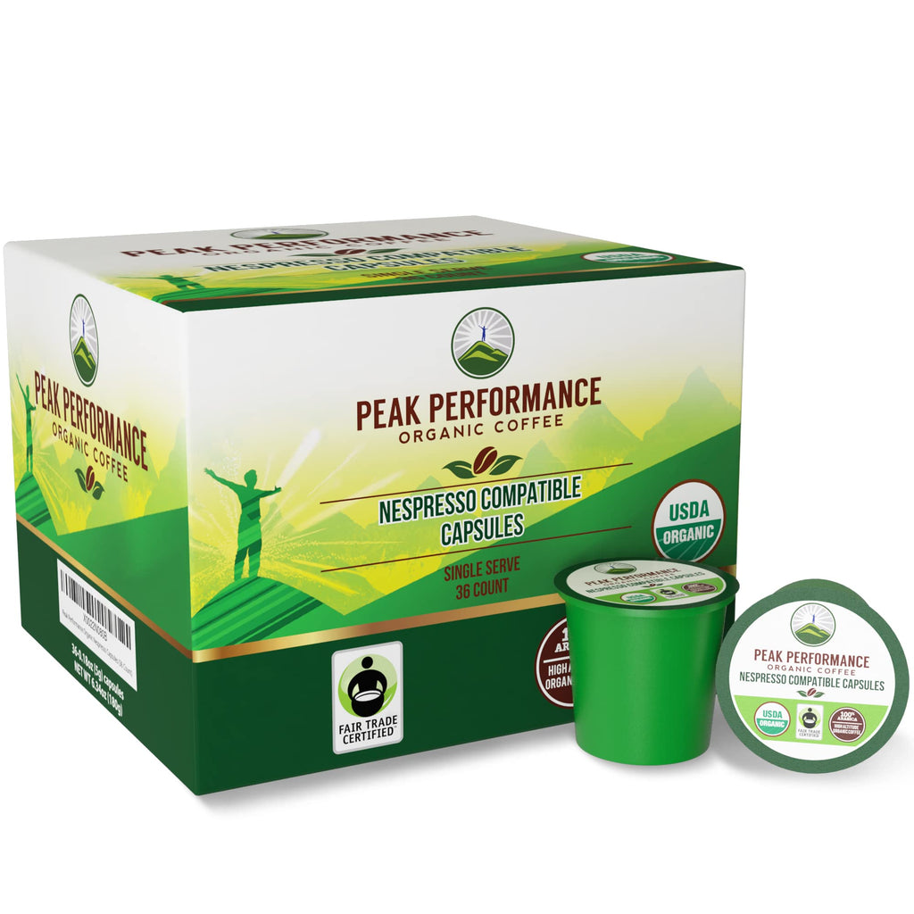 Organic Capsules for Nespresso Machines V8671