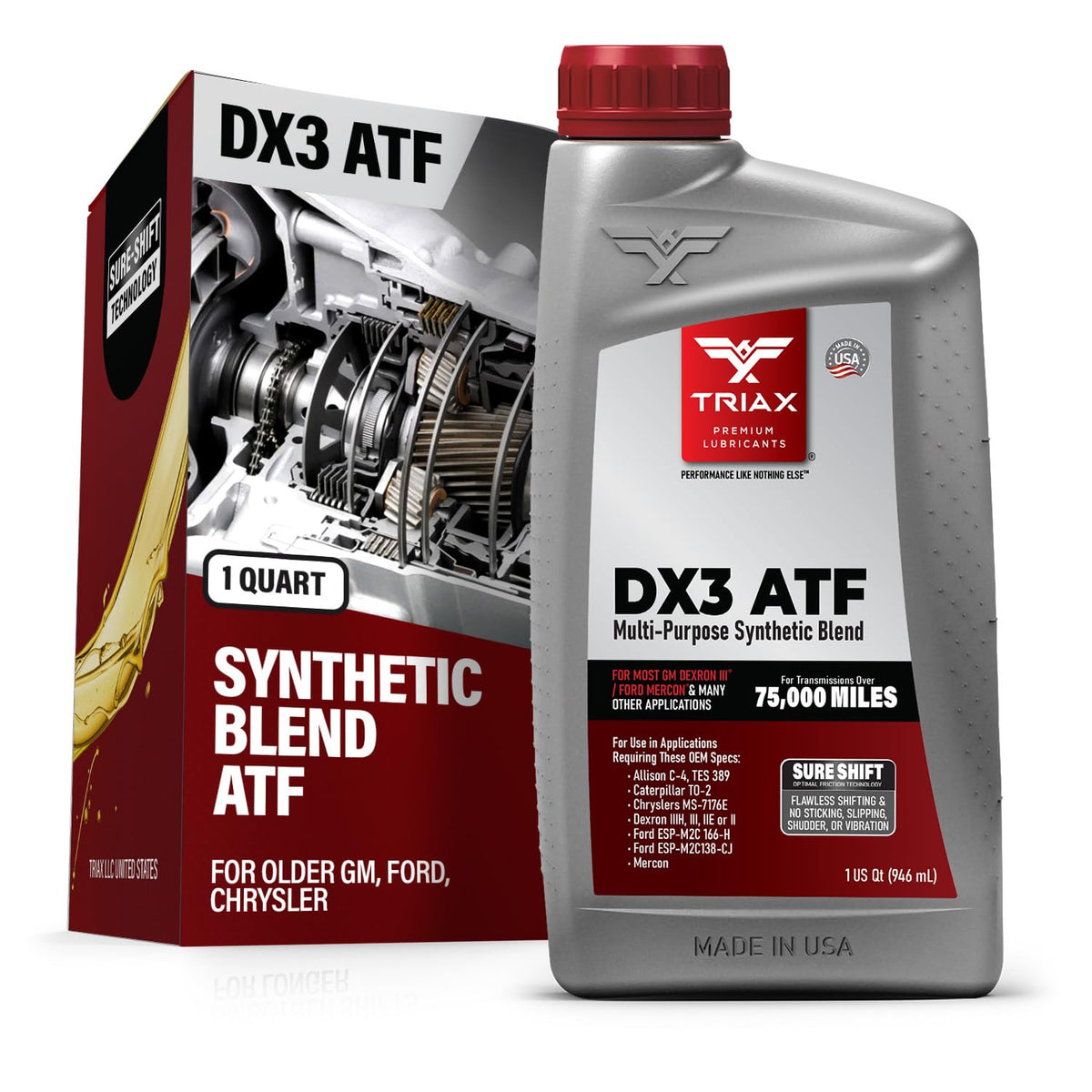 Multi-Purpose High Mileage Automatic Transmission Fluid (1 Quart) R184832