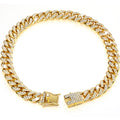 Gold 8 Inch Dog Collar A1868