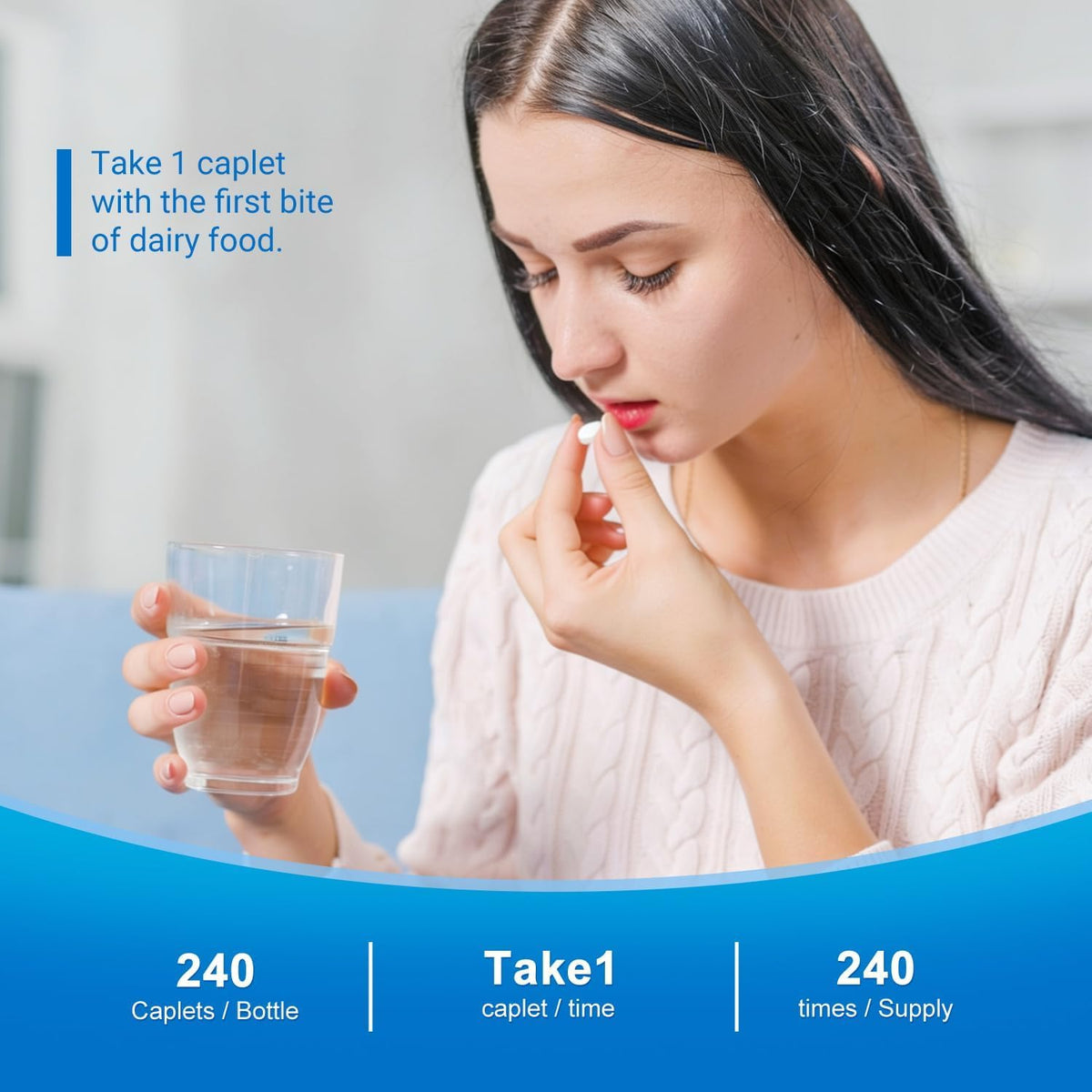 Lactase Pills 240 Tablets A221