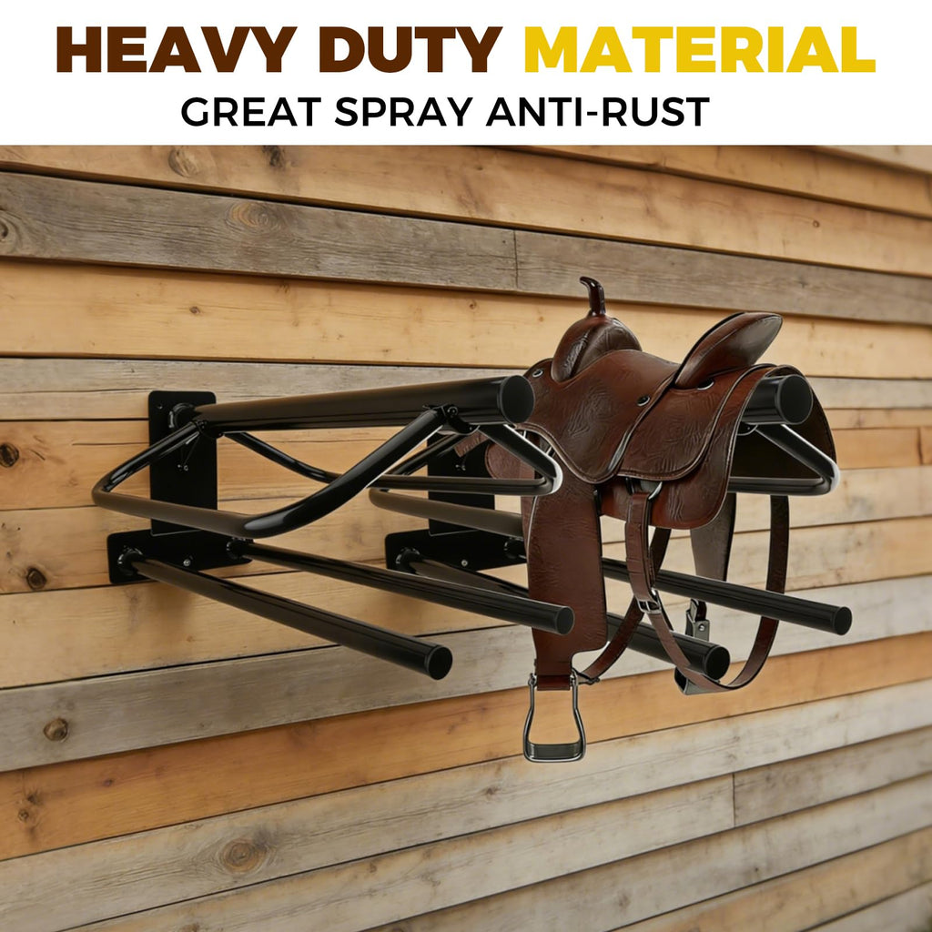 2 Pack Wall Mounted Saddle Rack I318950