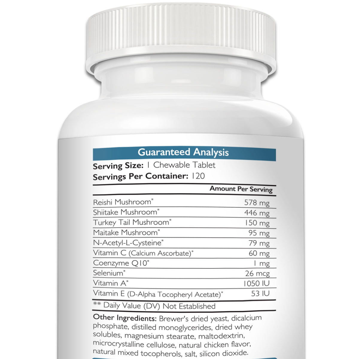 Immune Support for Dogs 120 Chewable Tablets T165095