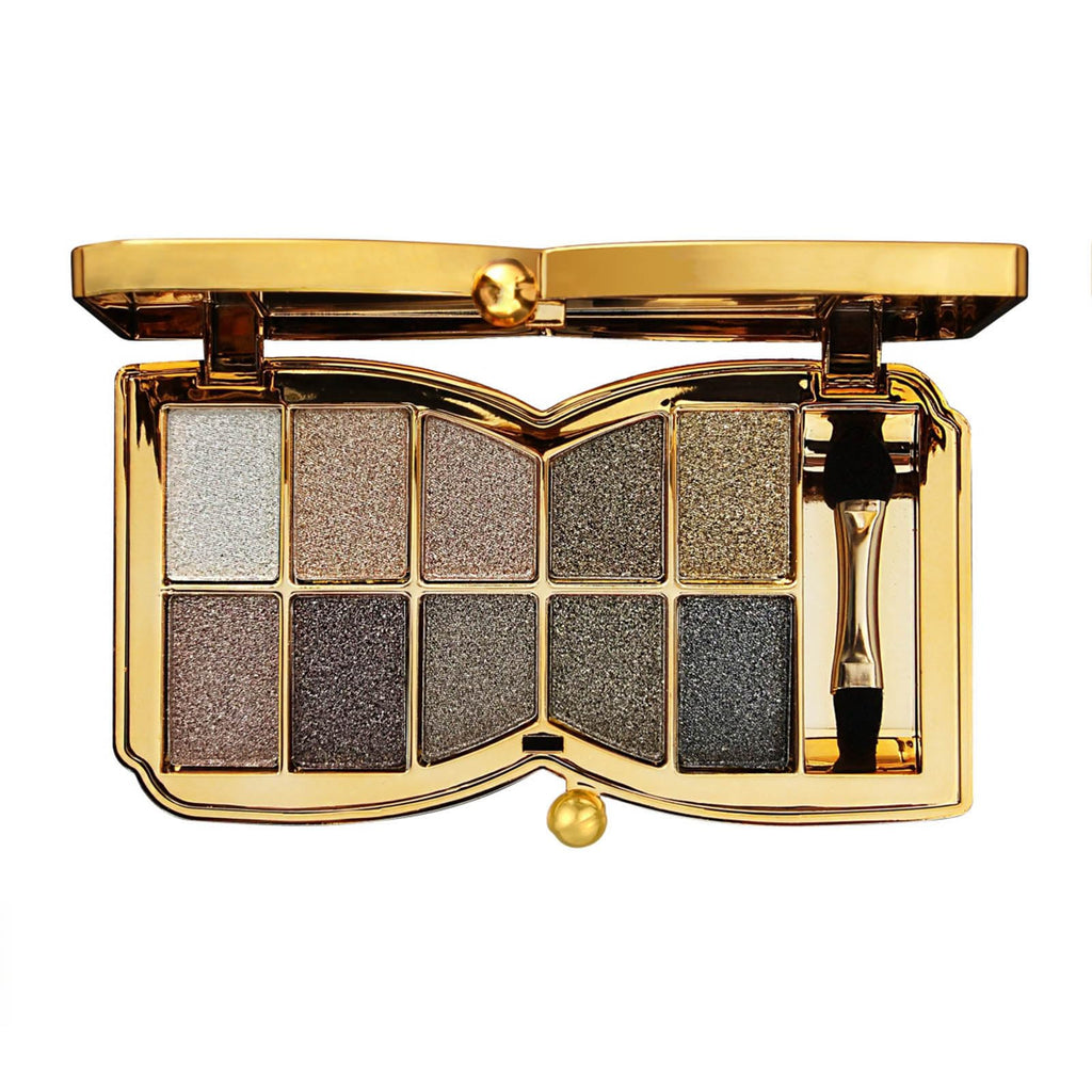 10 Colors Shimmer & Matte Glitter Eyeshadow Palette T6028