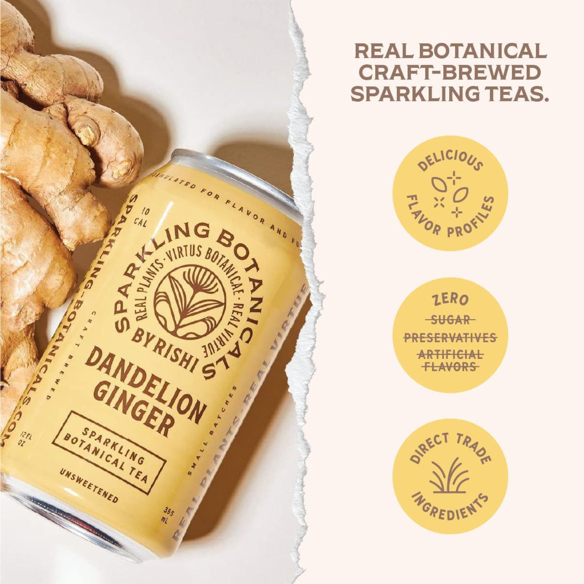 Organic Unsweetened Sparkling Water 12 oz Pack of 12 I5813