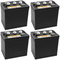 220Ah Deep Cycle Golf Cart Batteries 4-Pack Y185971