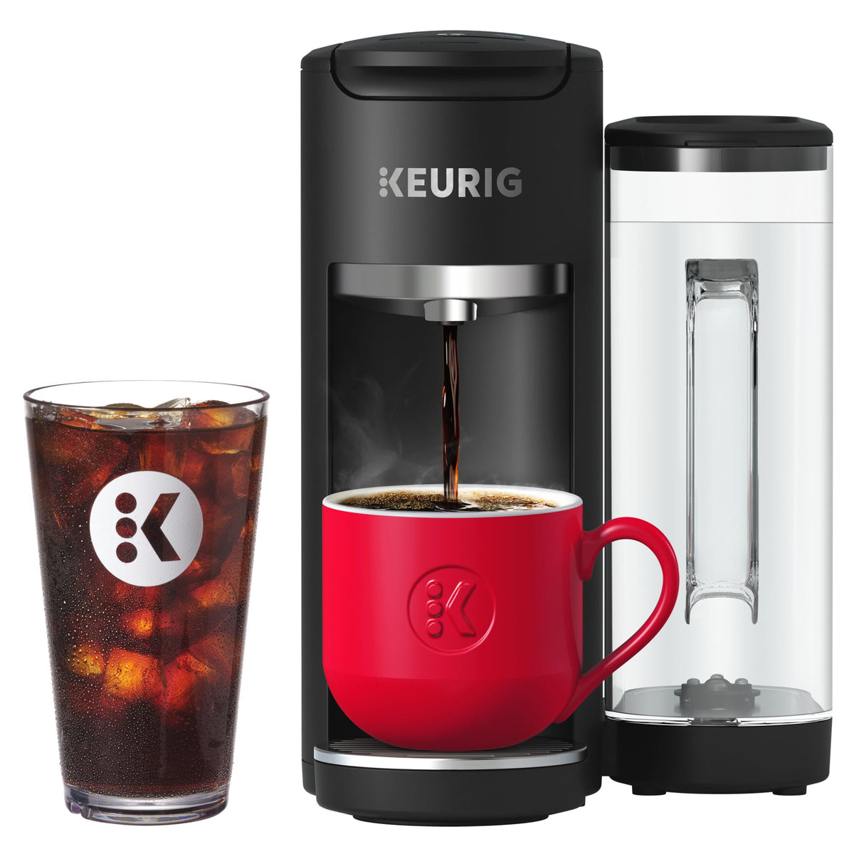 Black Single Serve K-Cup Pod Coffee Maker N847489