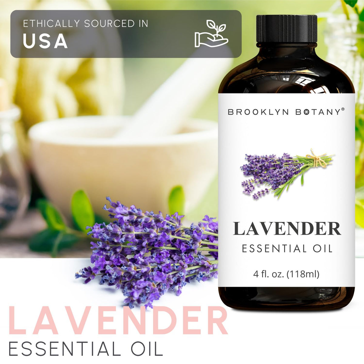 Lemon Eucalyptus & Lavender Essential Oils 4 Fl Oz Pack of 2 X185191