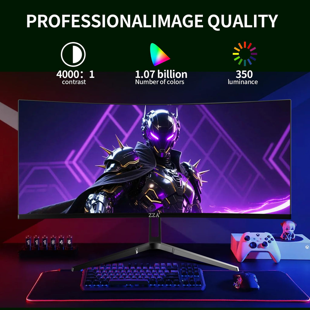 34 Inch Curved Ultrawide Gaming Monitor 240Hz WQHD O44502