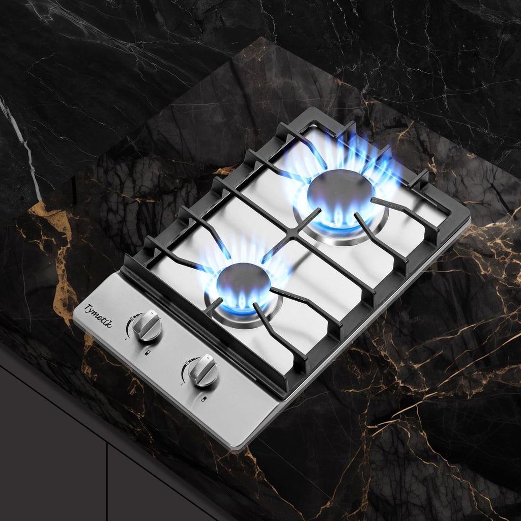 12 Inch 2 Burners Stainless Steel Gas Cooktop S254