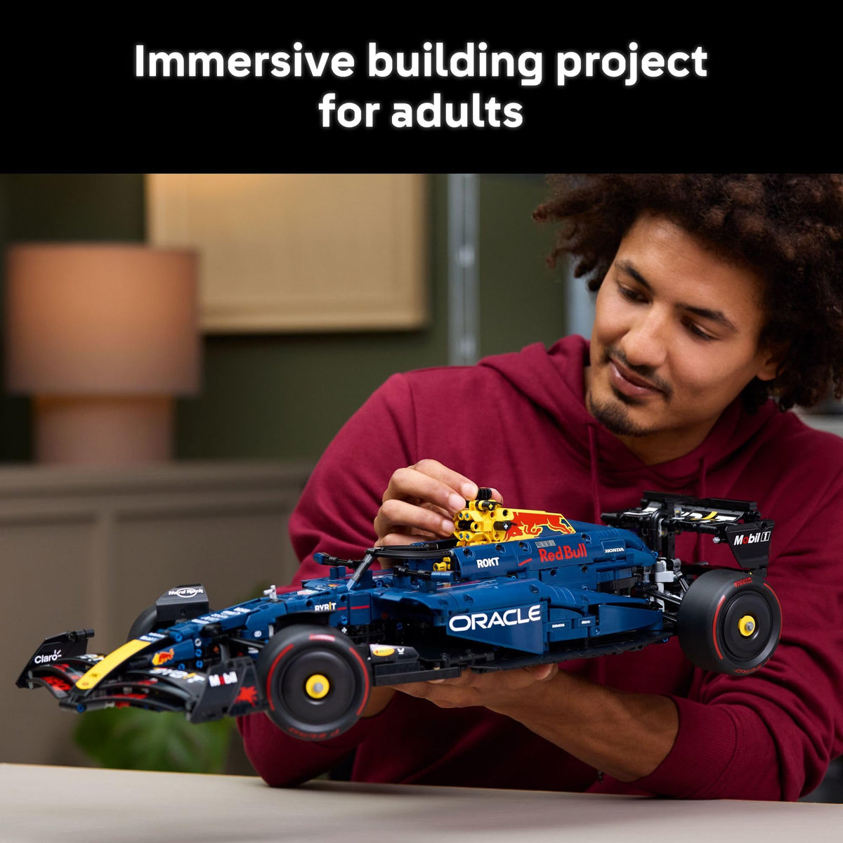 Technic F1 Race Car Model Kit Building Set D456458