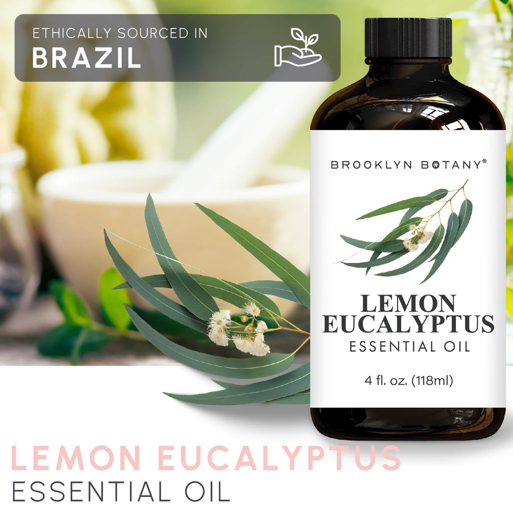 Lemon Eucalyptus & Lavender Essential Oils 4 Fl Oz Pack of 2 X185191