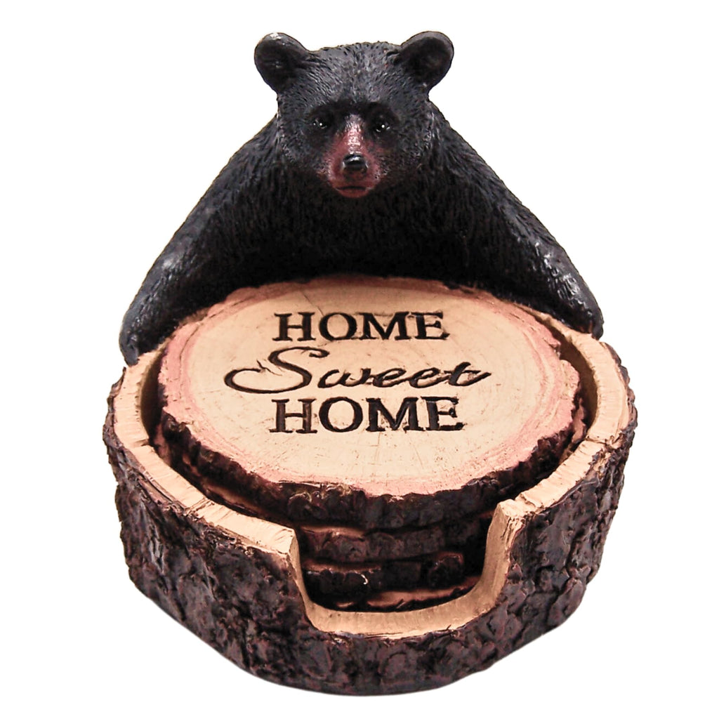 Coaster Set, Set of 4 Assorted Designs, 5 Inches H812