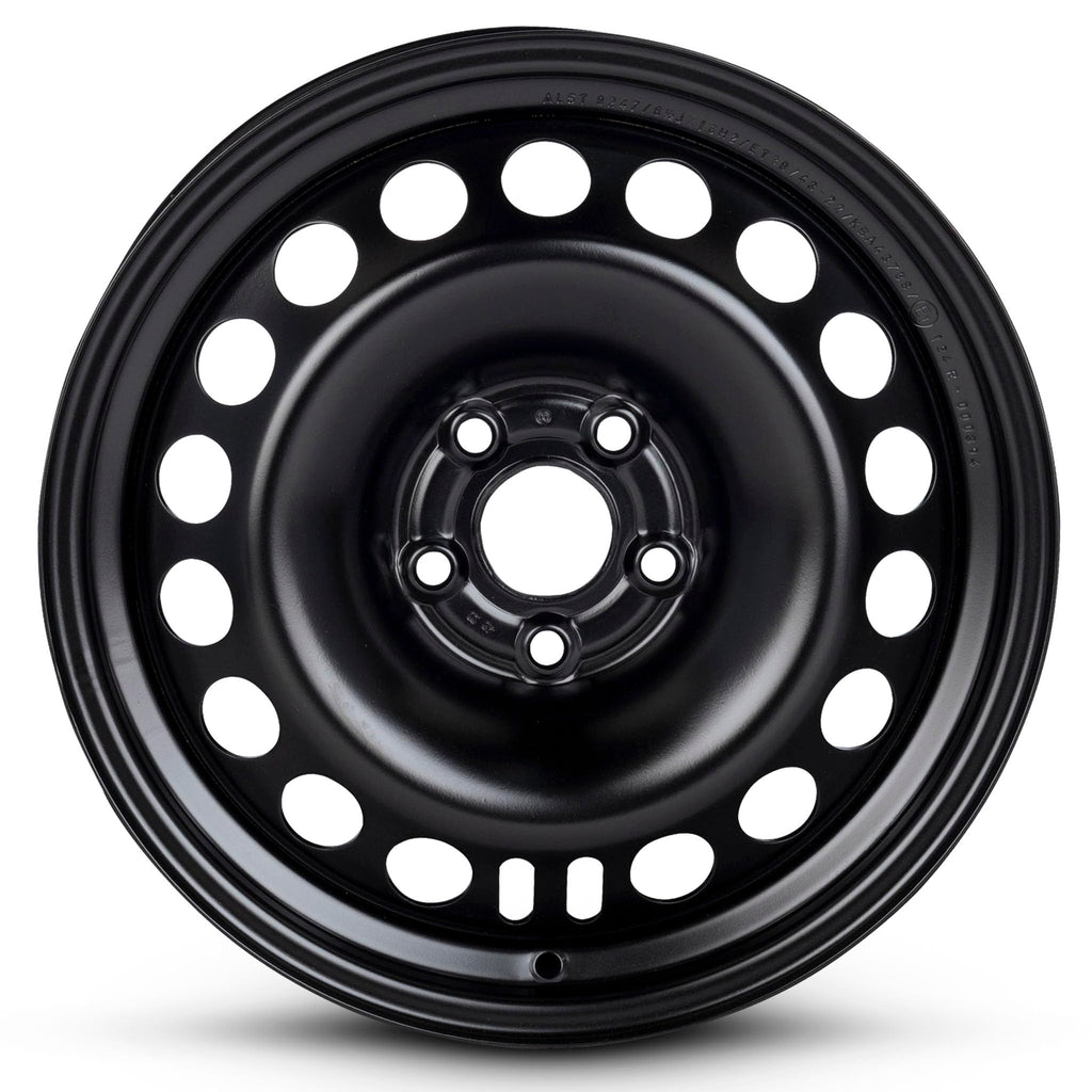 16 Inch Black Painted Steel Rim X80927