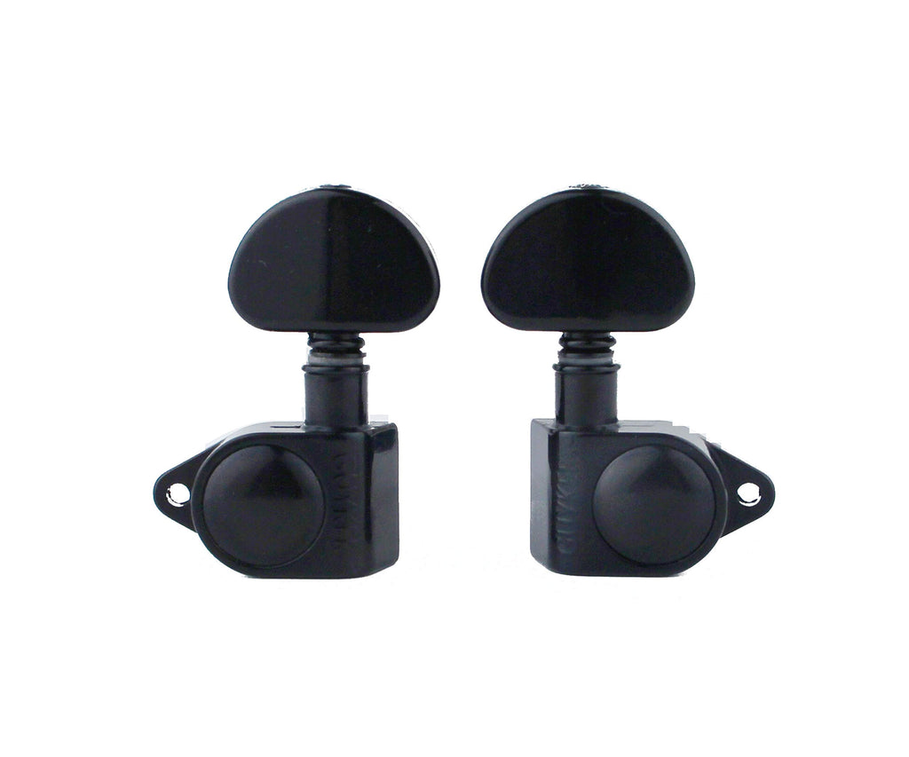 Guitar Machine Heads 3L + 3R Black P6947