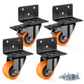 2 Inch Side Mount Caster Wheels Set of 4 D7821