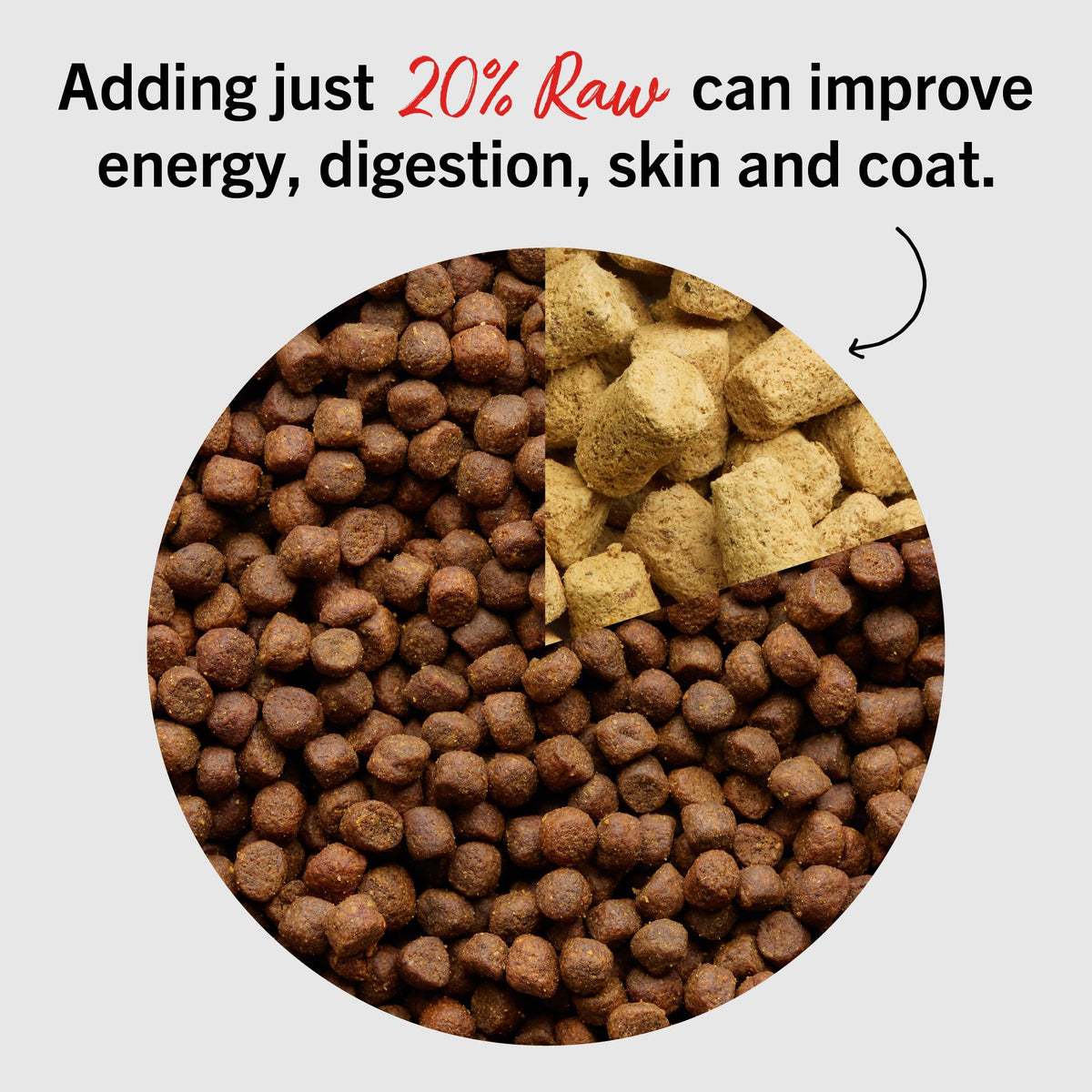 Freeze-Dried Raw Beef Dog Food Topper 8 oz C38772