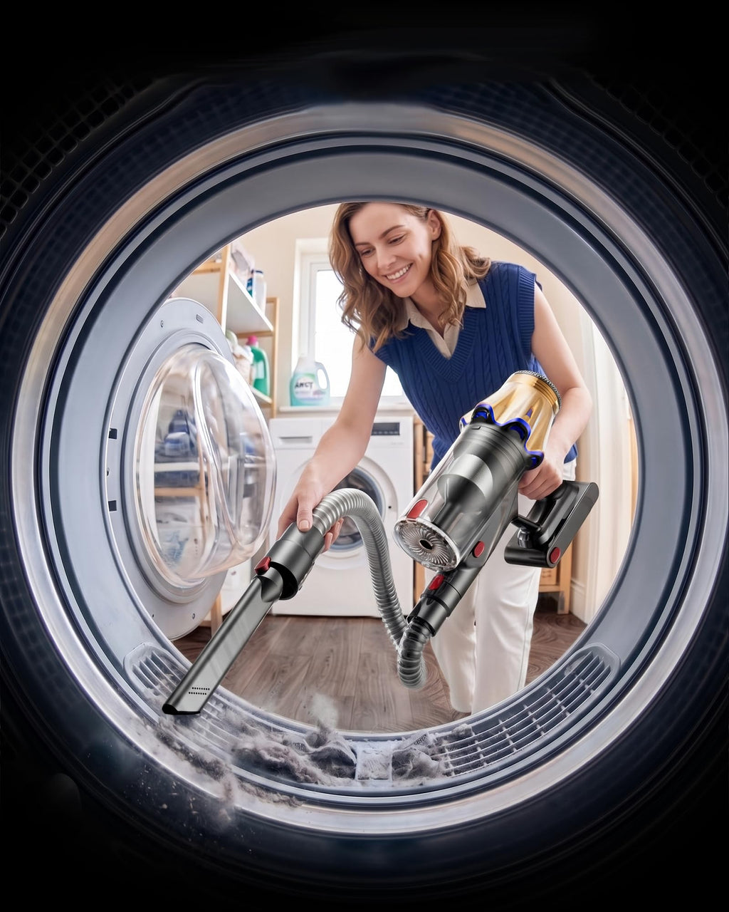 650W 60KPA Cordless Stick Vacuum Cleaner W401