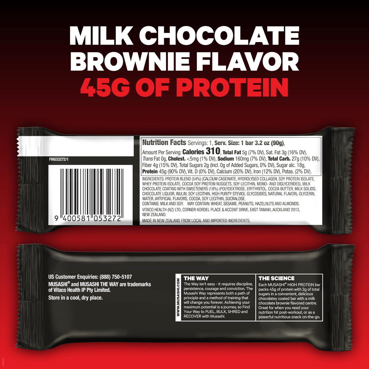 High Protein Bar Milk Chocolate Brownie J859842
