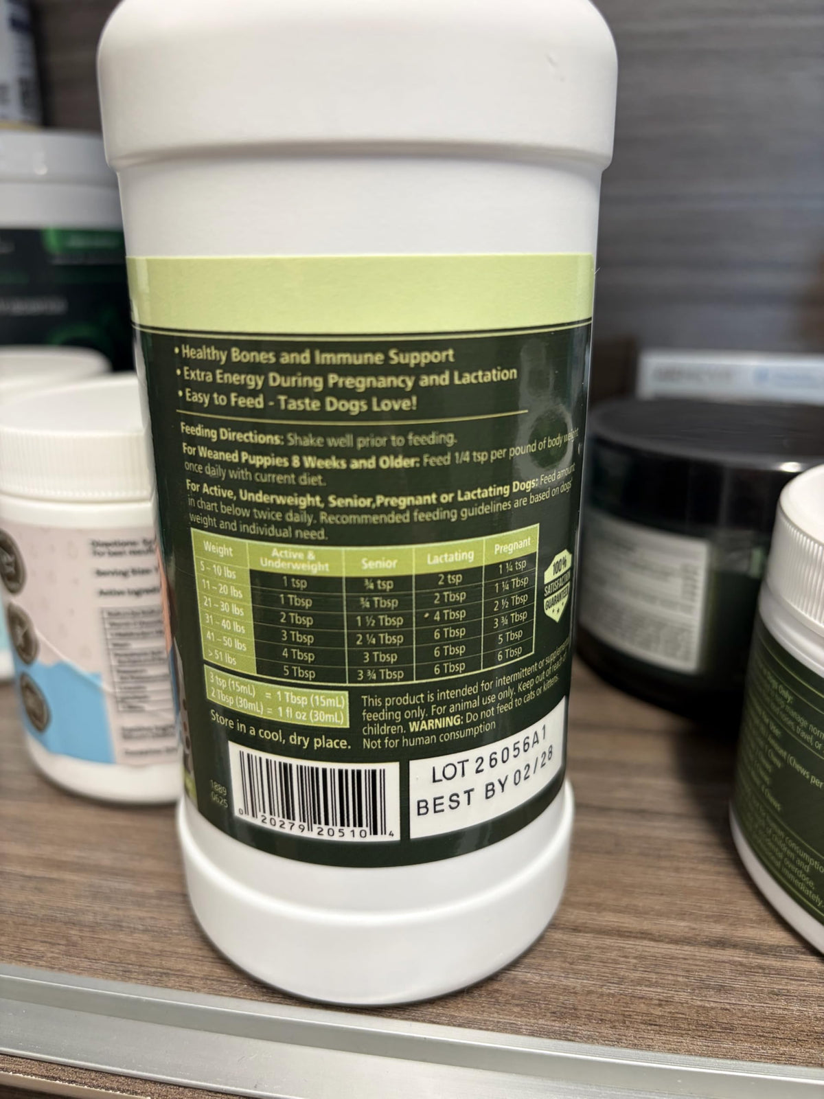 High Calorie Liquid Nutritional Supplement for Dogs & Puppies 16 oz P7137
