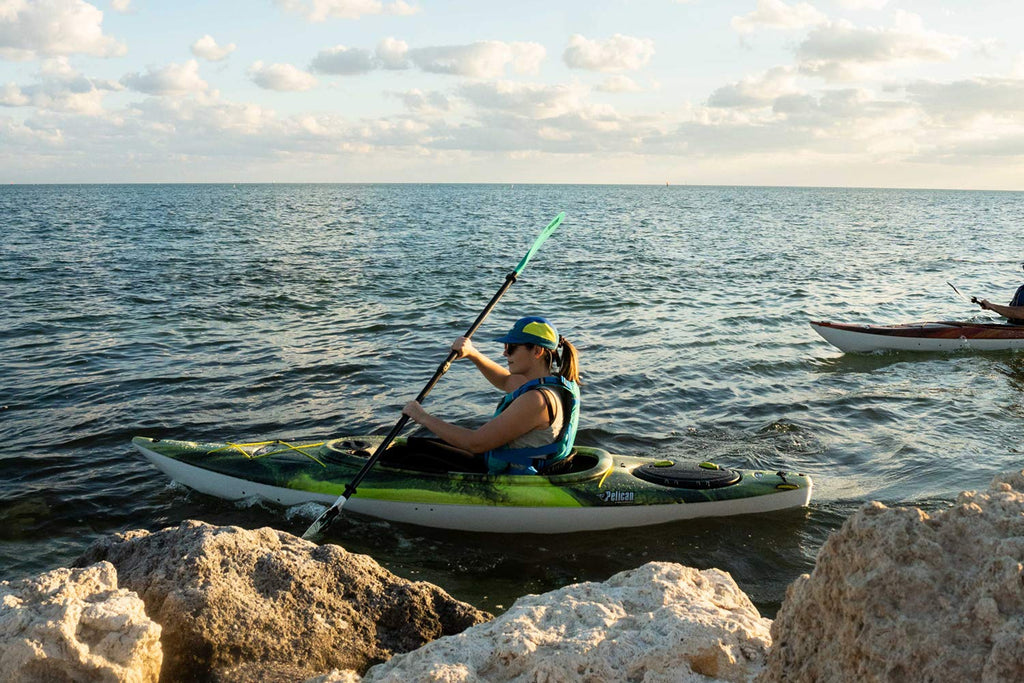 Adjustable Fiberglass Kayak Paddle with Nylon Blades T3088