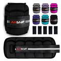 Adjustable Ankle Weights 1 Pair 10 lbs Set U26838