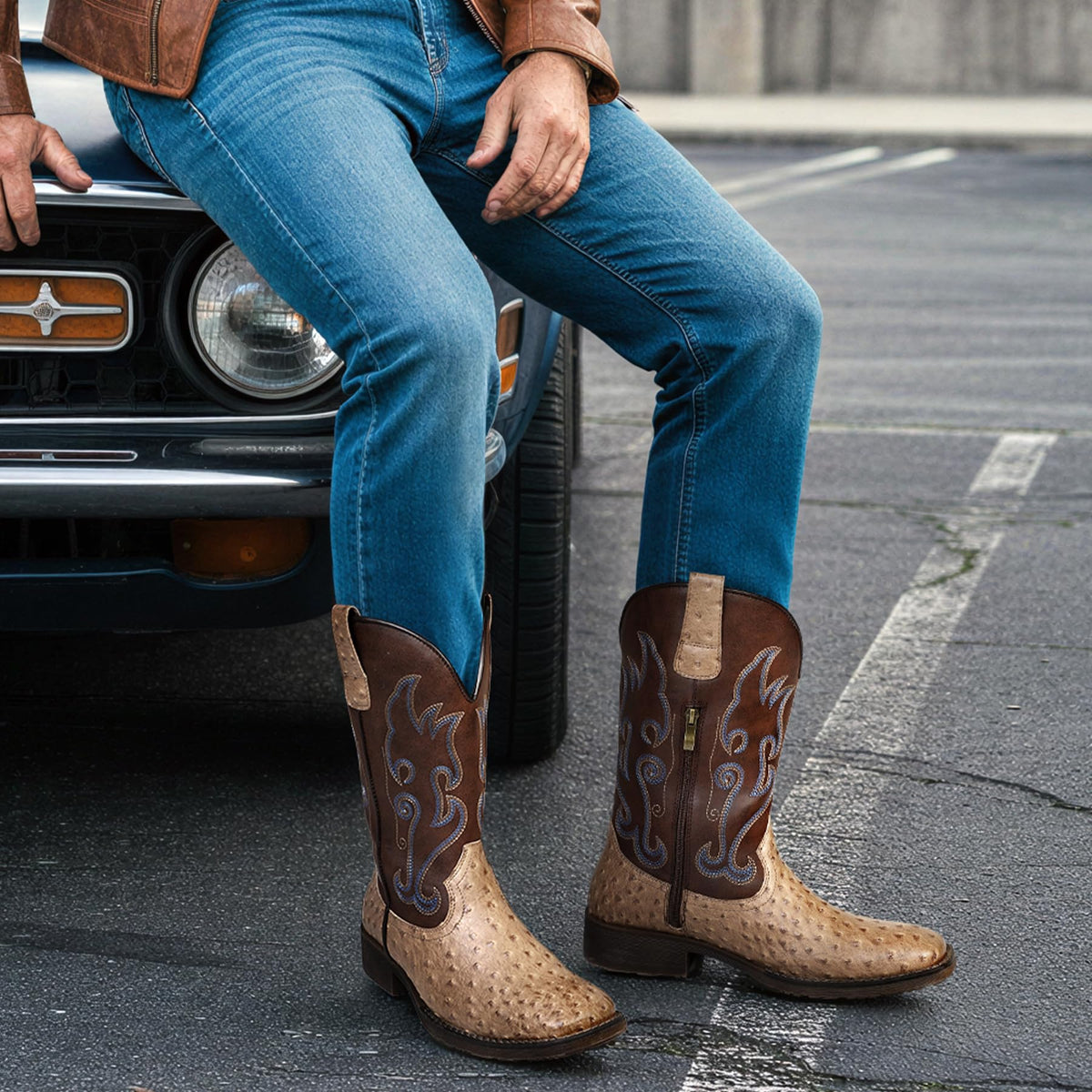 Men's Western Cowboy Boots L625
