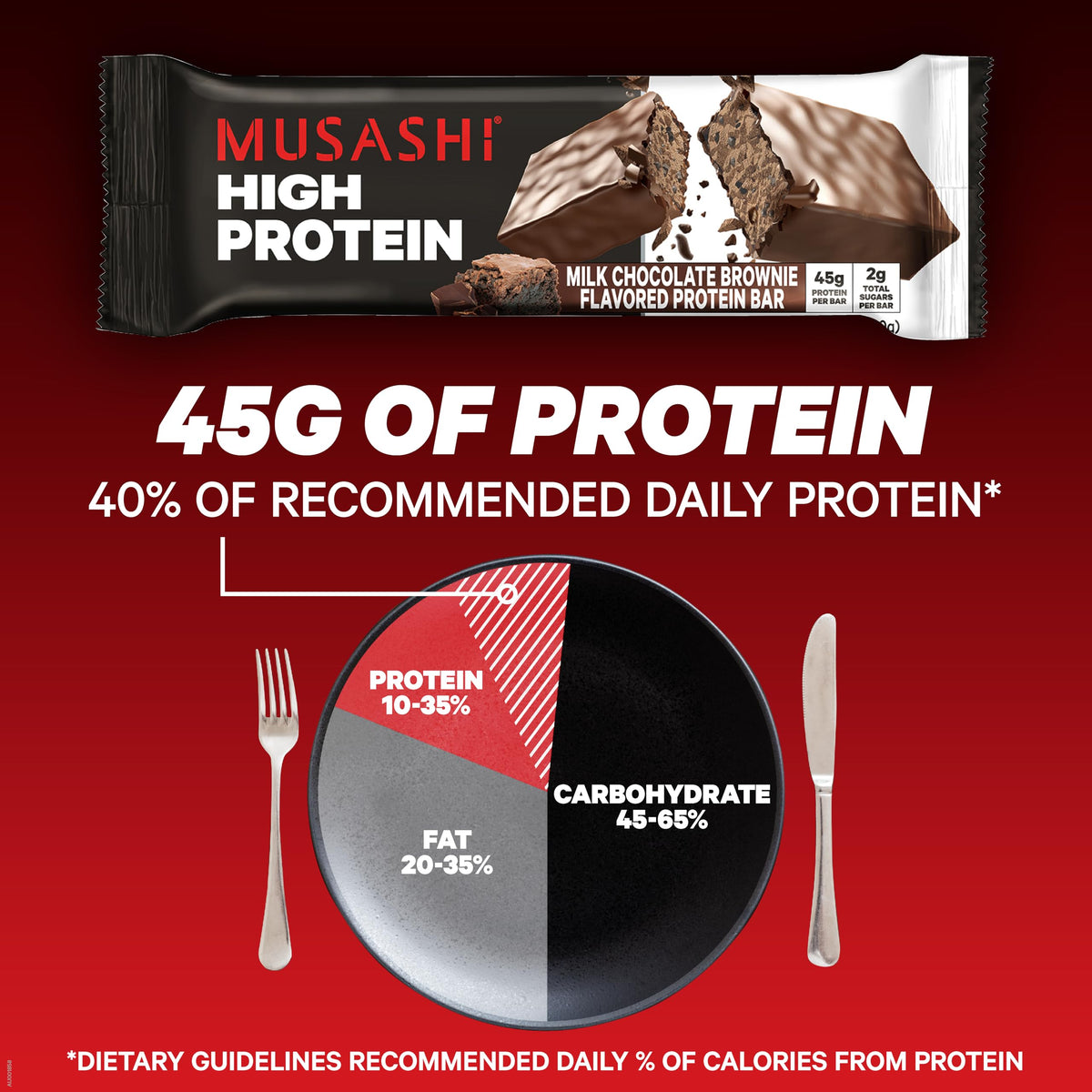 High Protein Bar Milk Chocolate Brownie J859842