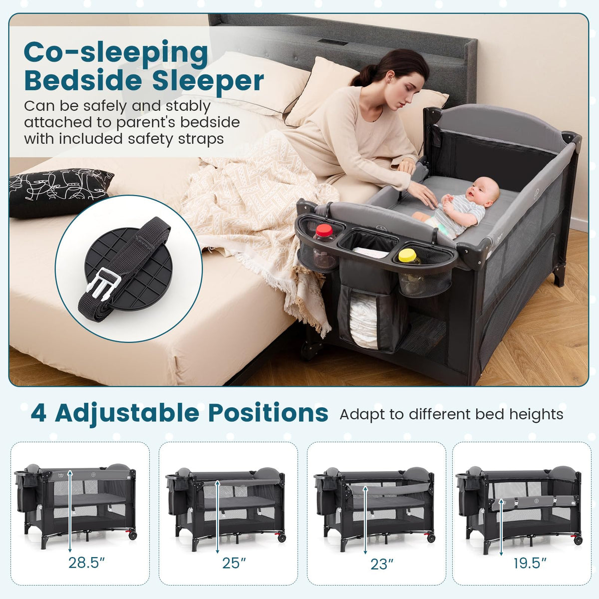 5-in-1 Pack and Play with Canopy Z109