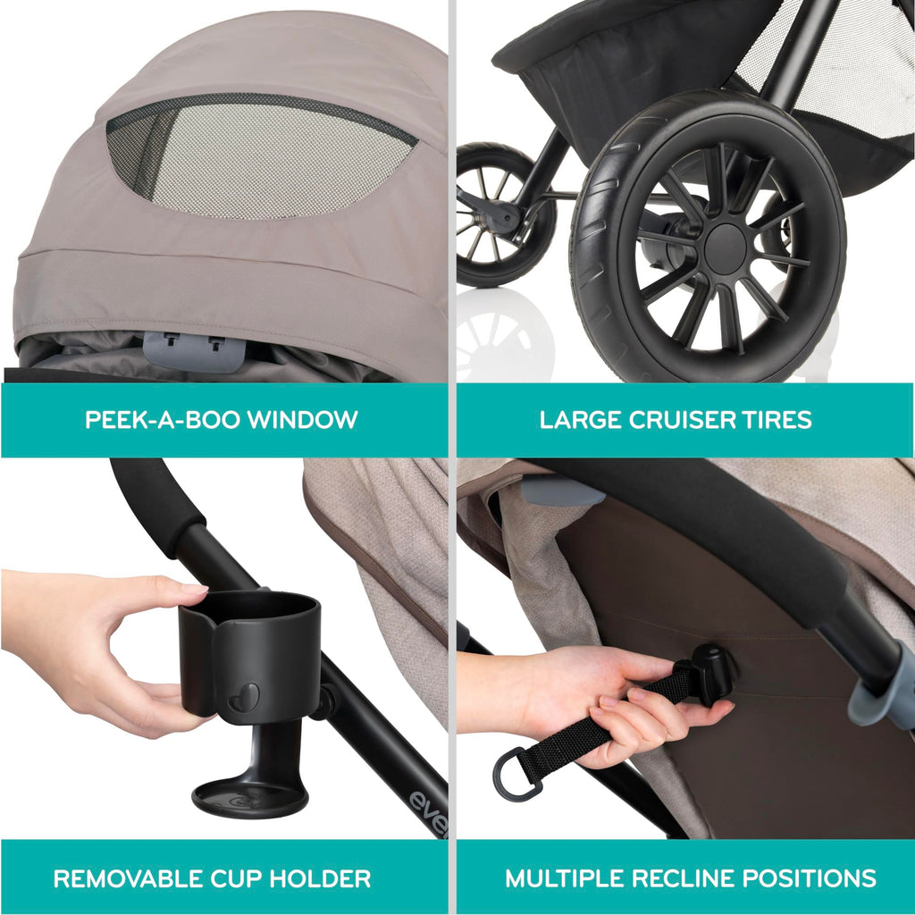 Modular Travel System with Infant Car Seat U211