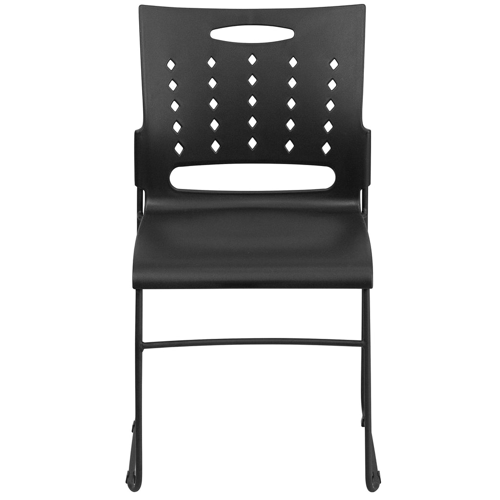 Black Stacking Chairs Set of 5 S2161