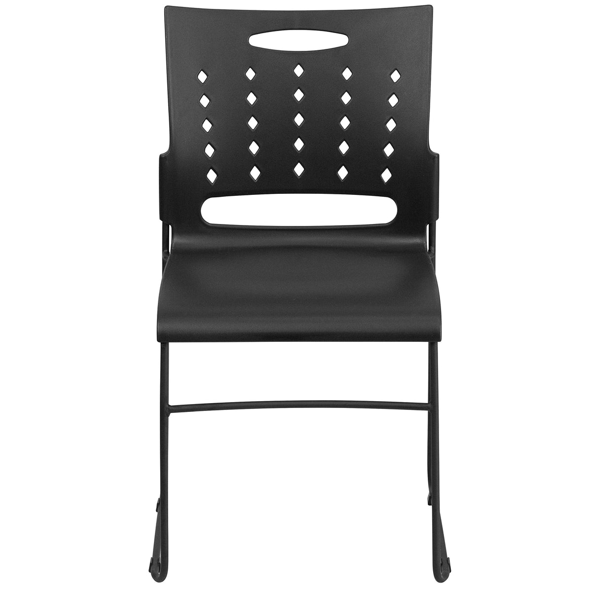 Black Stacking Chairs Set of 5 S2161