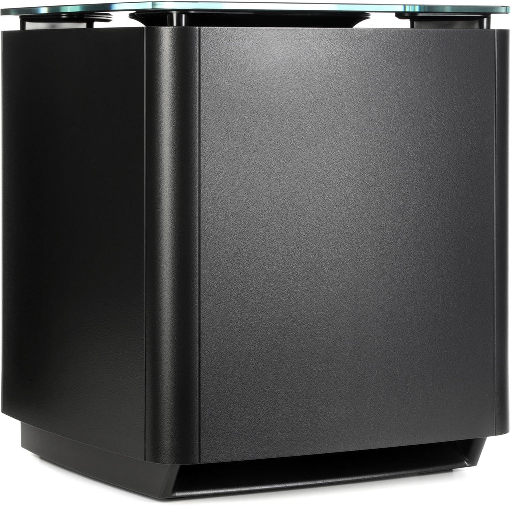 Black Wireless Compact Subwoofer Y22106