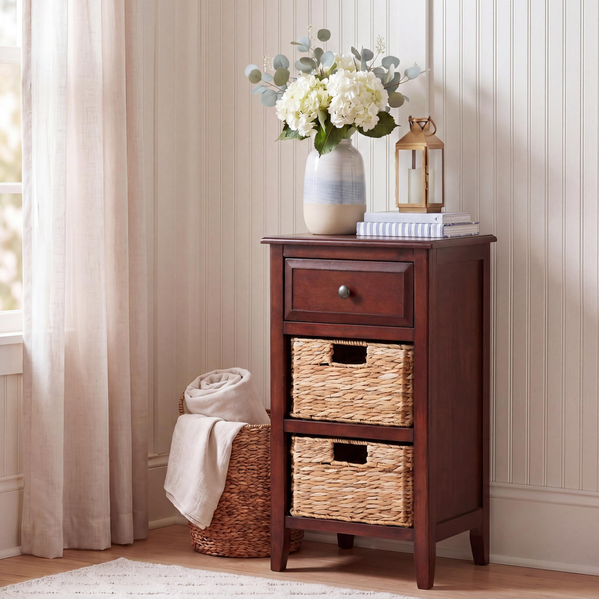Cherry Wood Side Table T1965