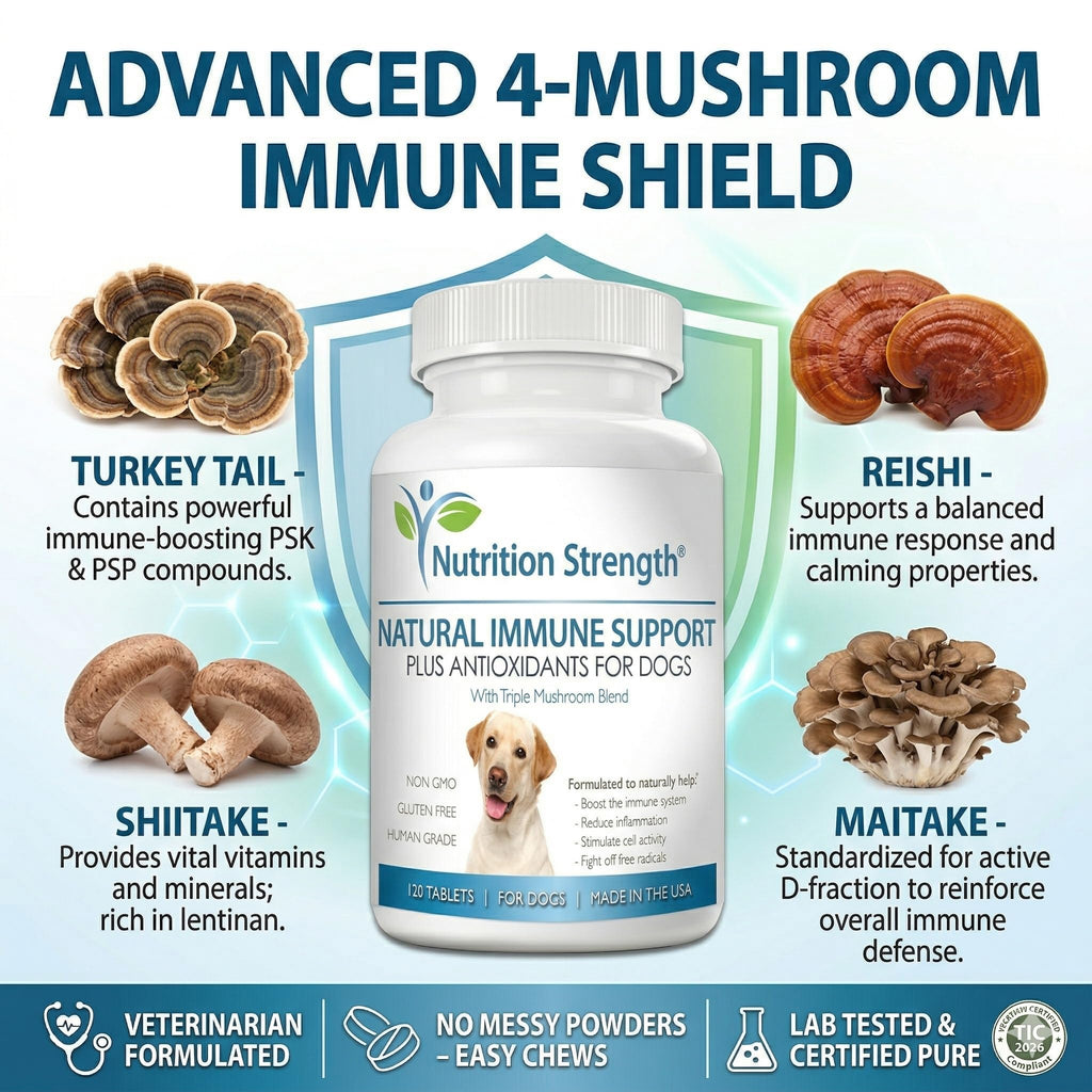Immune Support for Dogs 120 Chewable Tablets T165095