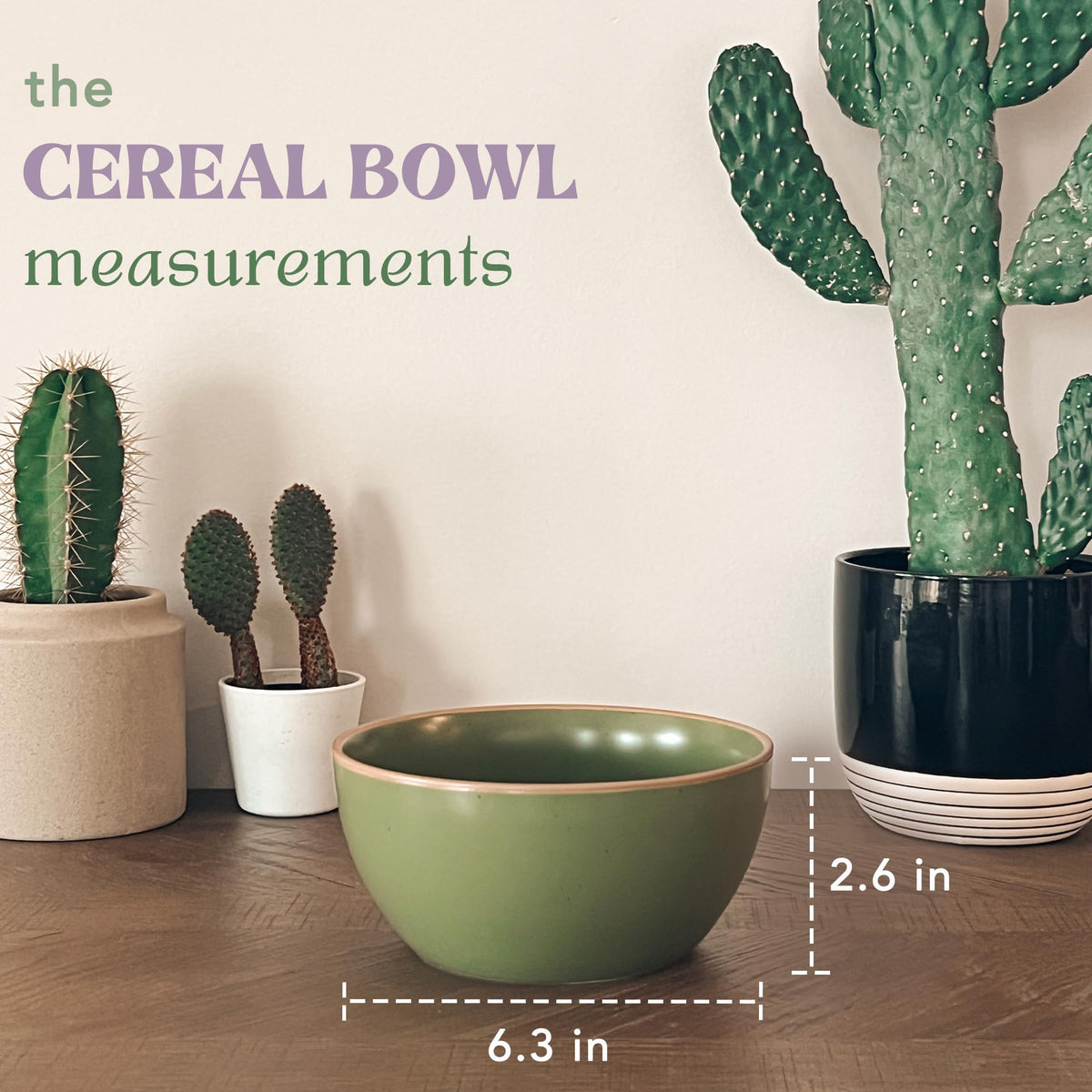 Ceramic Matte Bowls Set of 4 28oz P45604