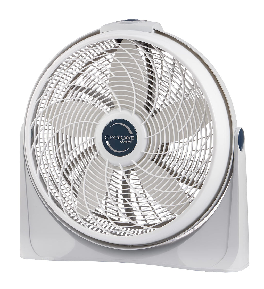 20 Inches 3 Speed White Pivoting Fan E832678