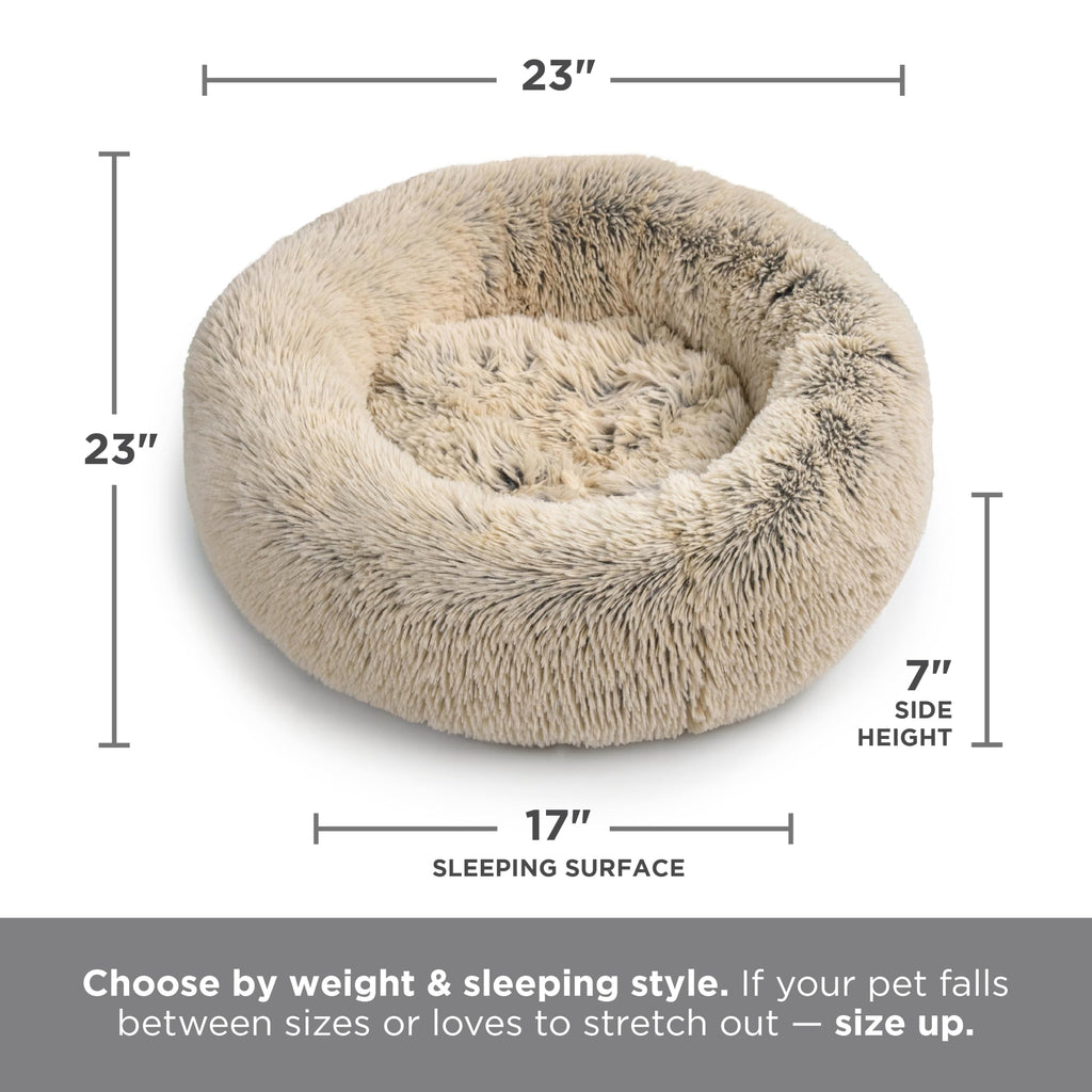 Small Taupe Dog Bed T2371